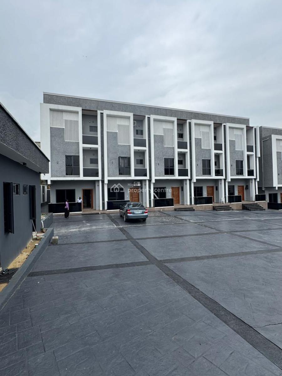 Newly Built 4 Bedroom Terrace Duplex with Bq, Gra Phase 2, Magodo, Lagos, Terraced Duplex for Sale