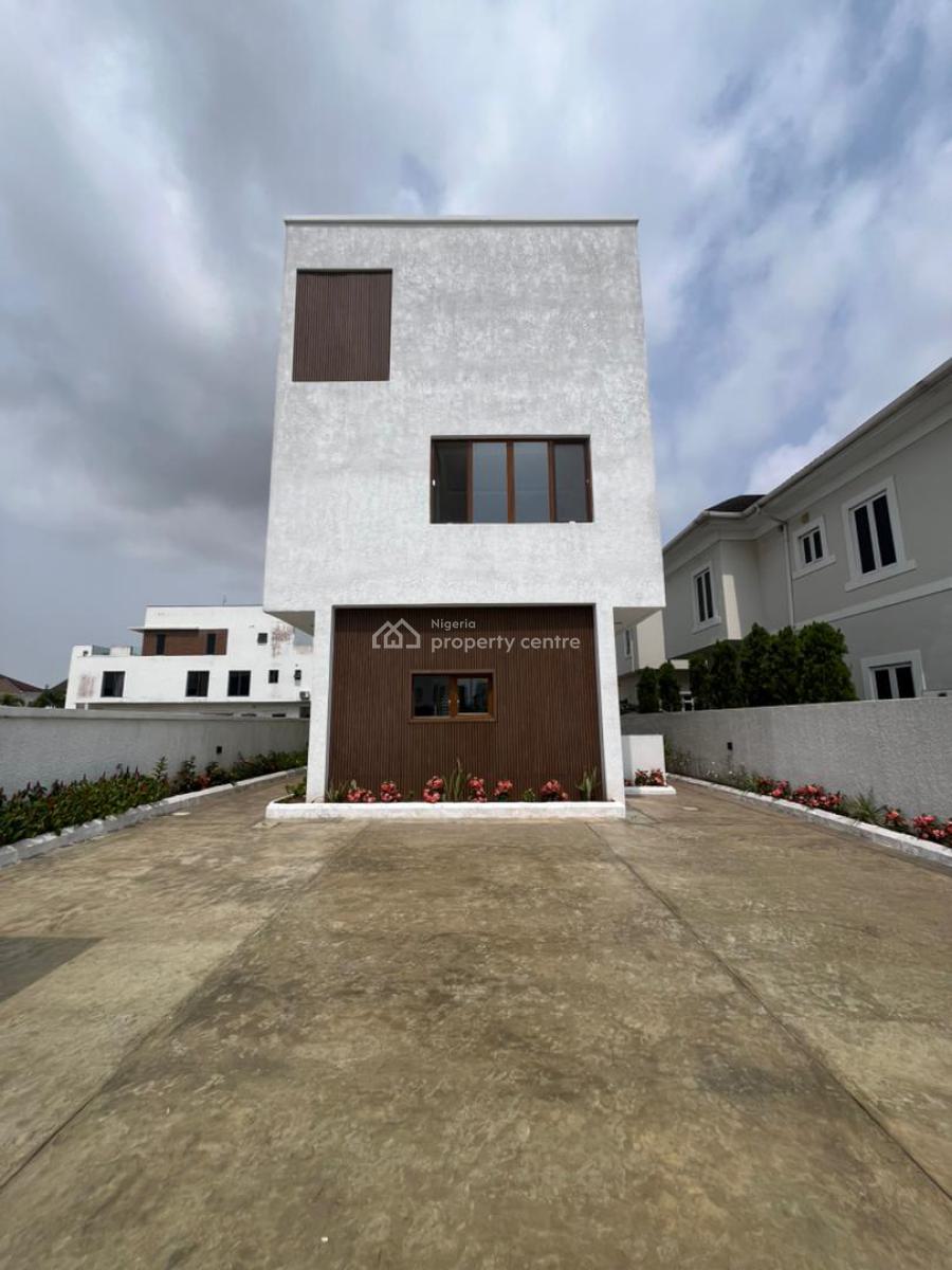 Brand New 4 Bedroom Fully Detached Duplex with Bq, Peanock Beach Estate, Ikate, Lekki, Lagos, Detached Duplex for Sale