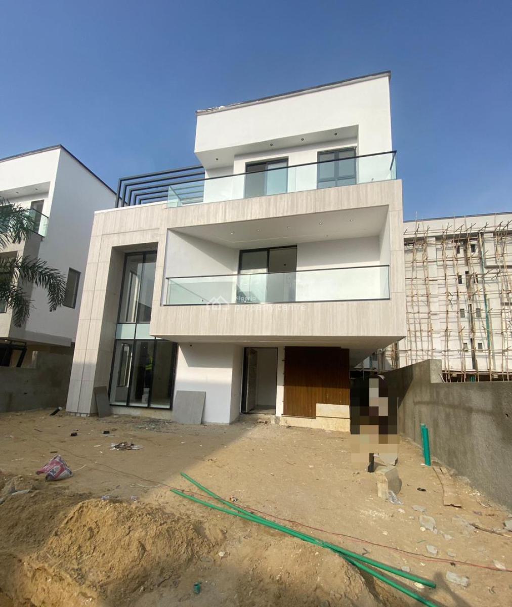 Spacious 6-bedroom Detached   with Bq, Designed for Luxury Living, Lekki Phase 1, Lekki, Lagos, Detached Duplex for Sale