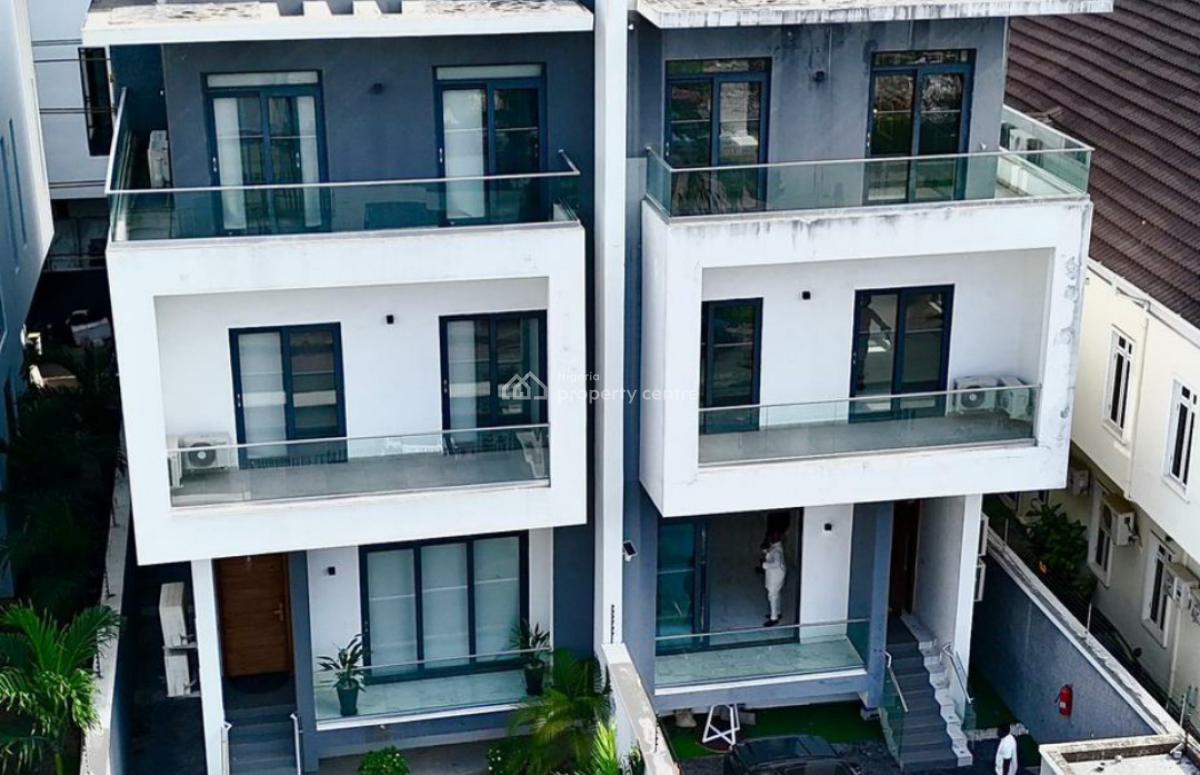 5 Bedroom Semi Detached Duplex + Walk-in Closet & 2 Room Bq, Ikoyi, Lagos, Semi-detached Duplex for Sale
