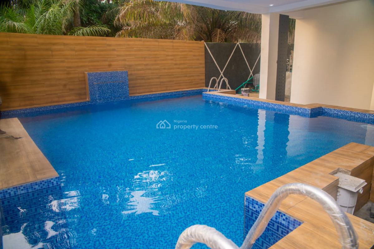 Luxury Fully Serviced Mini Flat Upstairs with Swimming Pool and Gym, Close to Chevron New Road, Lekki, Lagos, Mini Flat (room and Parlour) for Rent