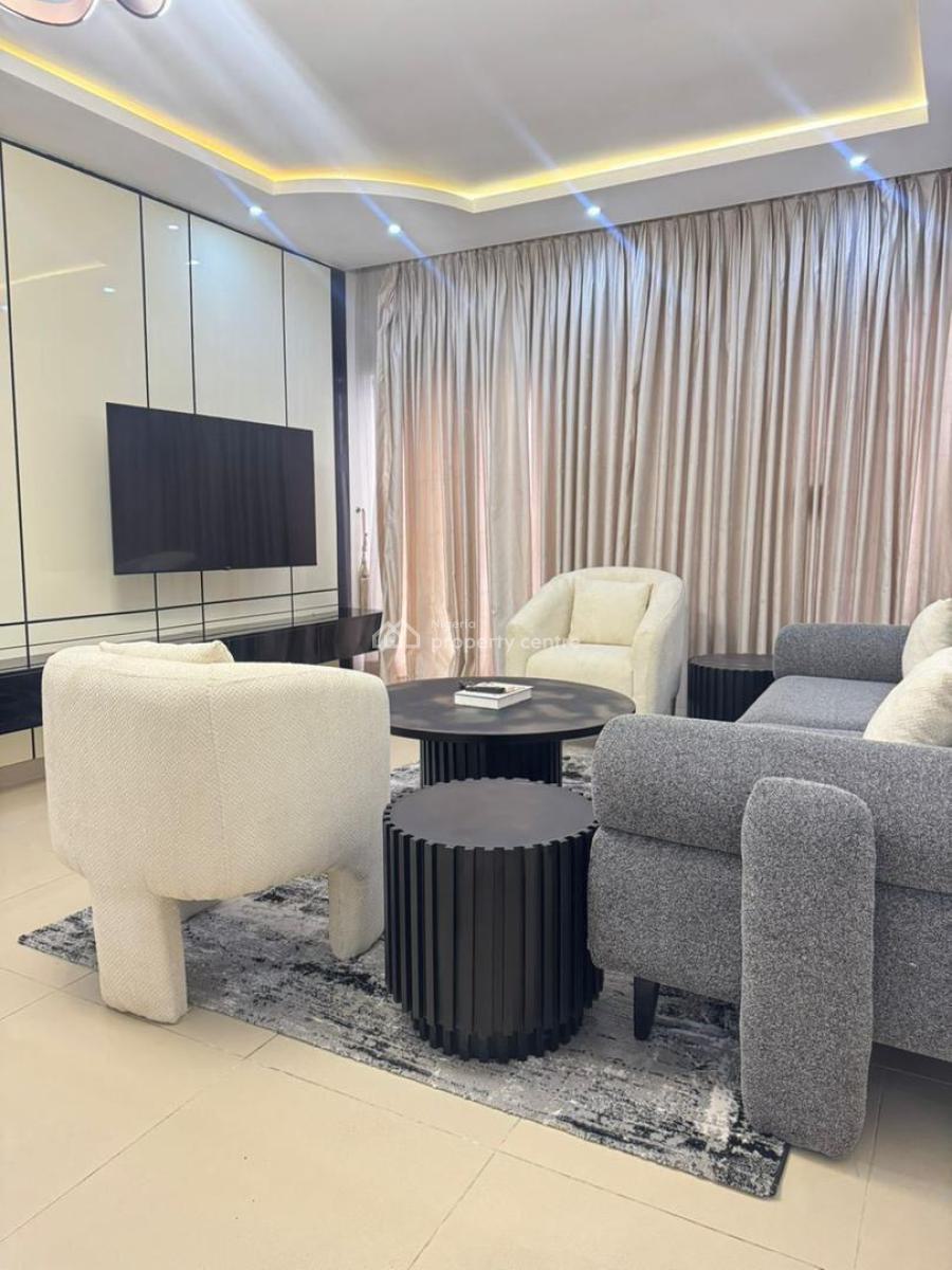 Beautiful One Bedroom Apartment with Swimming Pool and Gym, Banana Island Road, Ikoyi, Lagos, Flat / Apartment Short Let