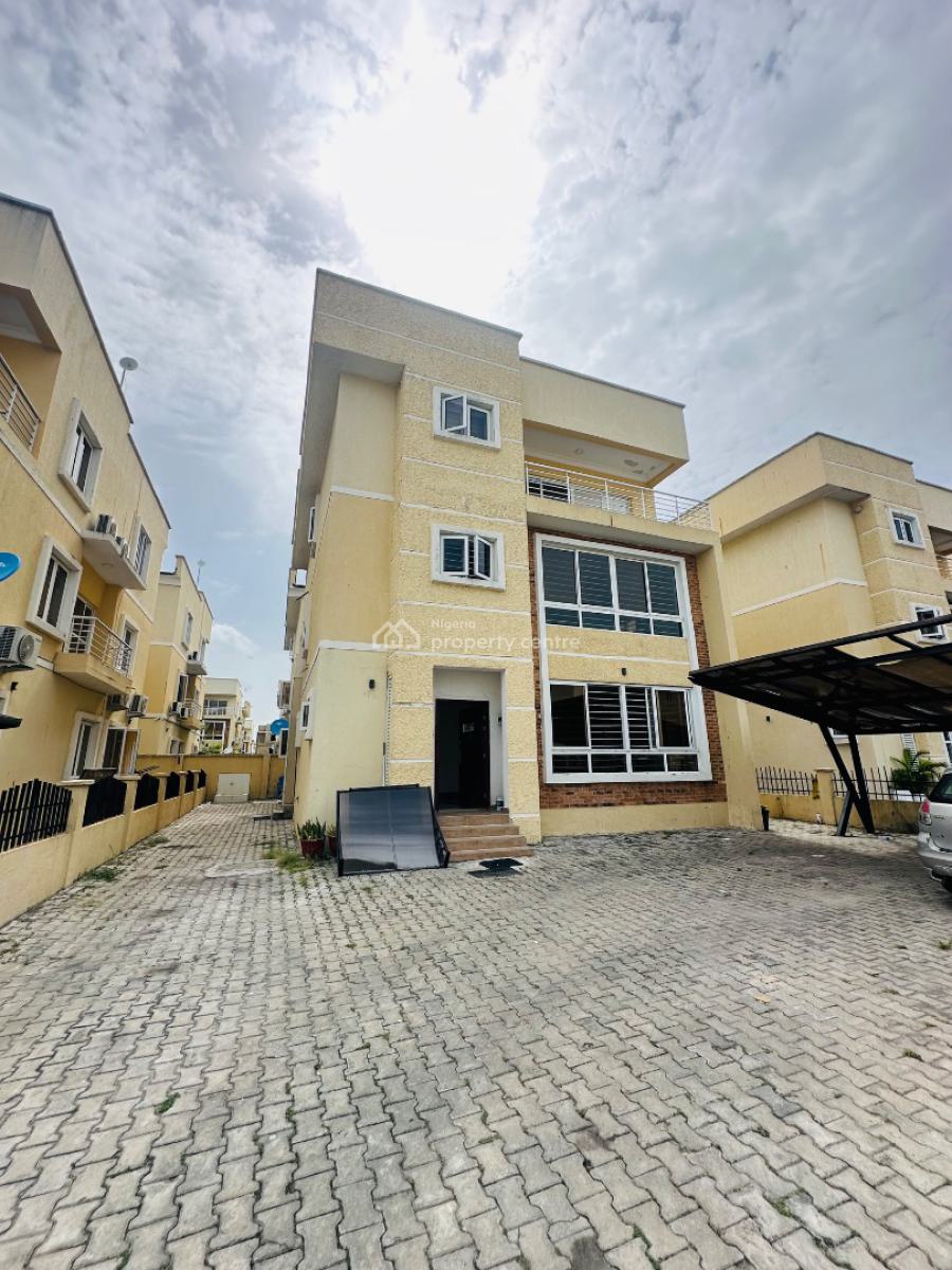 Fully Serviced 6 Bedroom House, Western Foreshore Estate, By Pinnock Beach Estate, Osapa, Lekki, Lagos, Detached Duplex for Rent