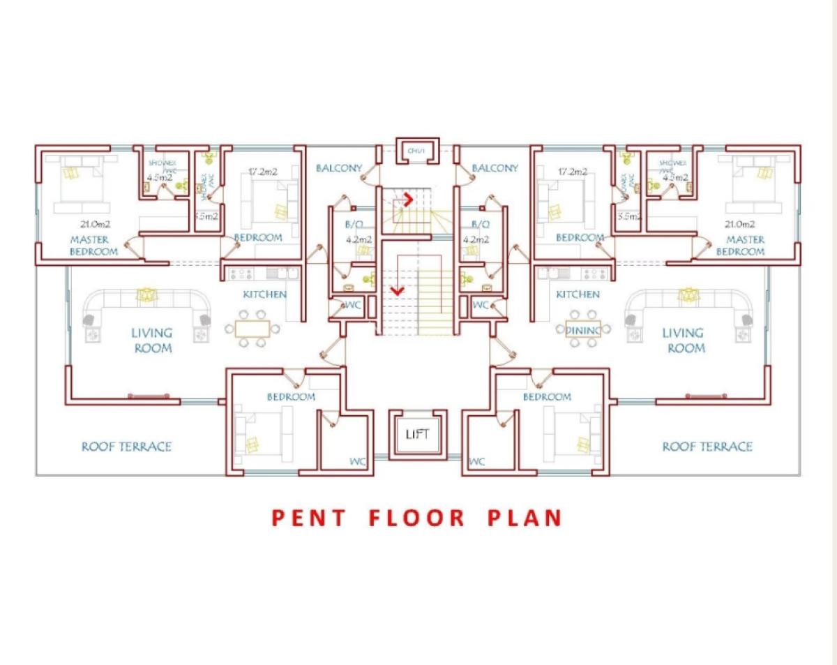 Off Plan 2 Bedrooms Apartment with a Bq, Off Muri Okunola, Victoria Island (vi), Lagos, Flat / Apartment for Sale