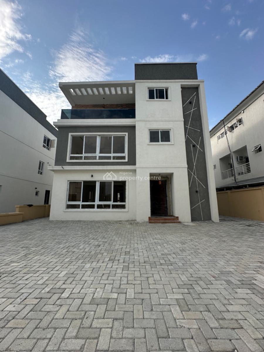 Spacious 6 Bedroom House, Western Foreshore Estate, Osapa, Lekki, Lagos, Detached Duplex for Sale