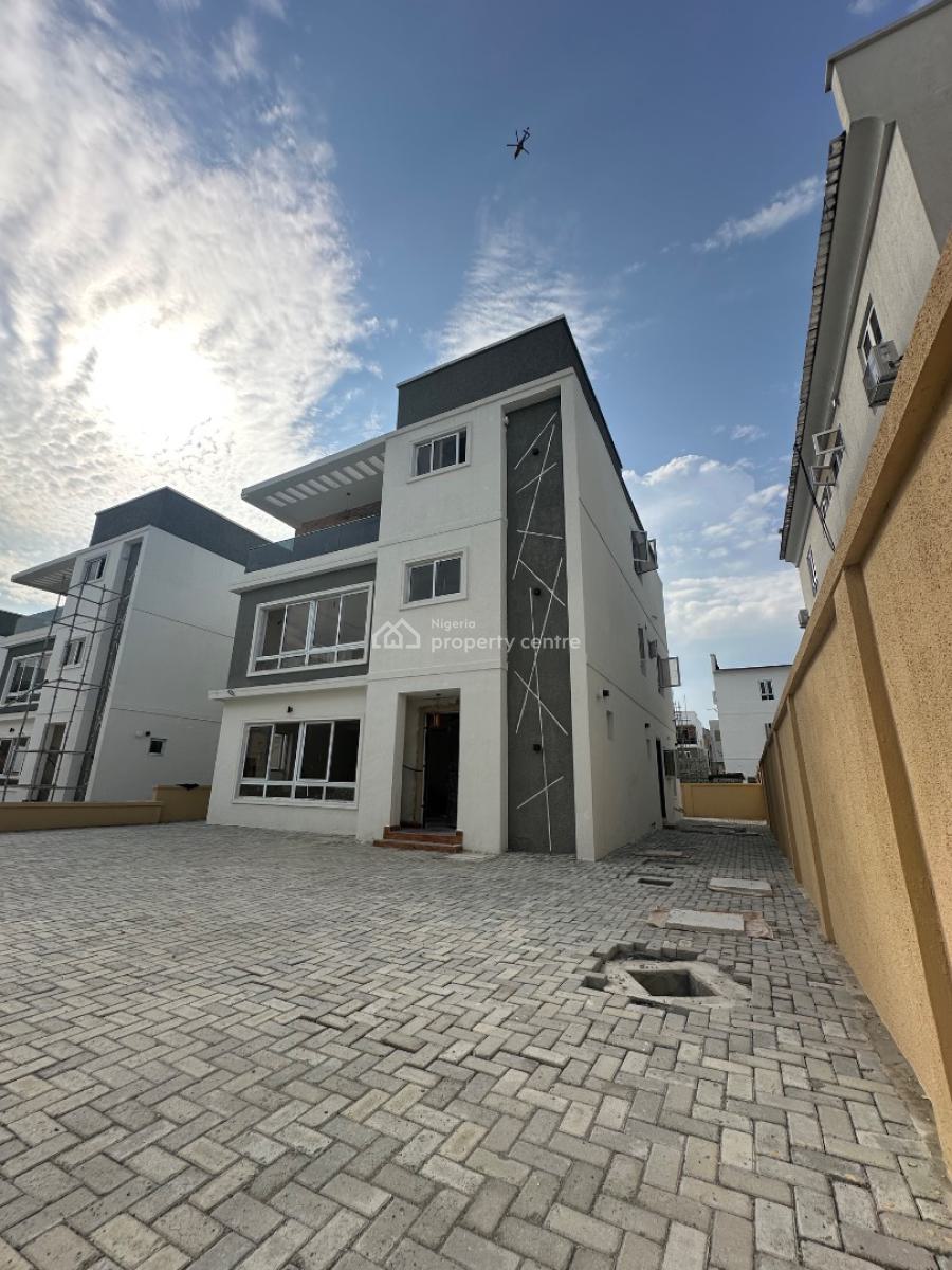 Spacious 6 Bedroom House, Western Foreshore Estate, Osapa, Lekki, Lagos, Detached Duplex for Sale