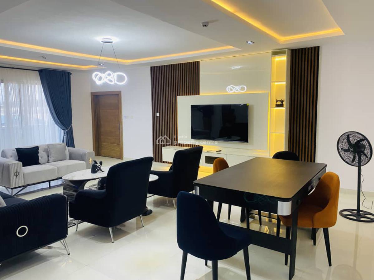 Furnished 3 Bedroom Luxury Flat Suitable for Serviced/yearly Ren.tals, Ologolo, Lekki, Lagos, Flat / Apartment for Rent