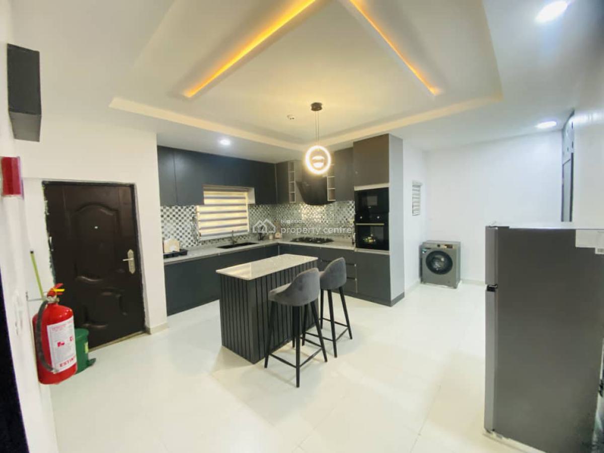 Furnished 3 Bedroom Luxury Flat Suitable for Serviced/yearly Ren.tals, Ologolo, Lekki, Lagos, Flat / Apartment for Rent