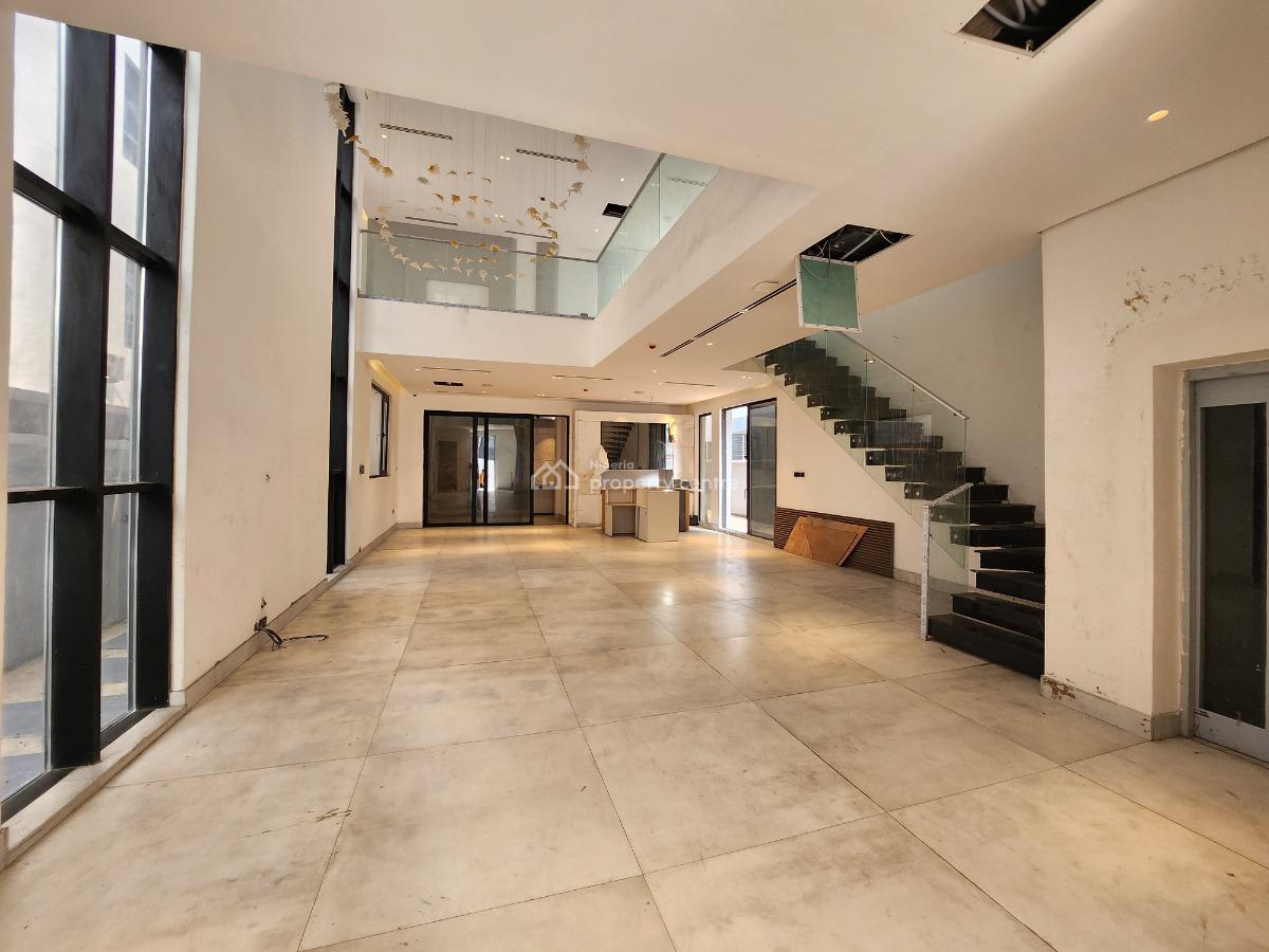 The Most Spacious and Affordable 6 Bedroom Detached with Pool and 2 Bq, Old Ikoyi, Ikoyi, Lagos, Detached Duplex for Sale