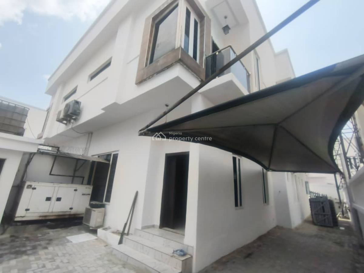Luxury 4 Bedroom Semi Detached with Excellent Facility, Osapa, Lekki, Lagos, Semi-detached Duplex for Rent