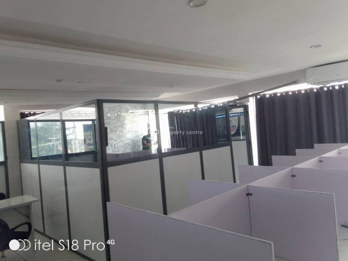 a 60sqm Tastefully Finished, Partitioned Open Options Office Space, Gra, Jericho, Ibadan, Oyo, Office Space for Rent