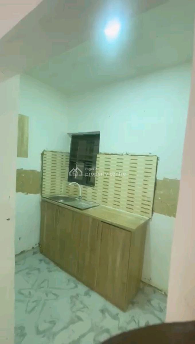 Newly Built Studio Apartment All Tilled Pop and Kitchen Cabs, Off Odunsi Street, Bariga, Shomolu, Lagos, Self Contain (single Rooms) for Rent