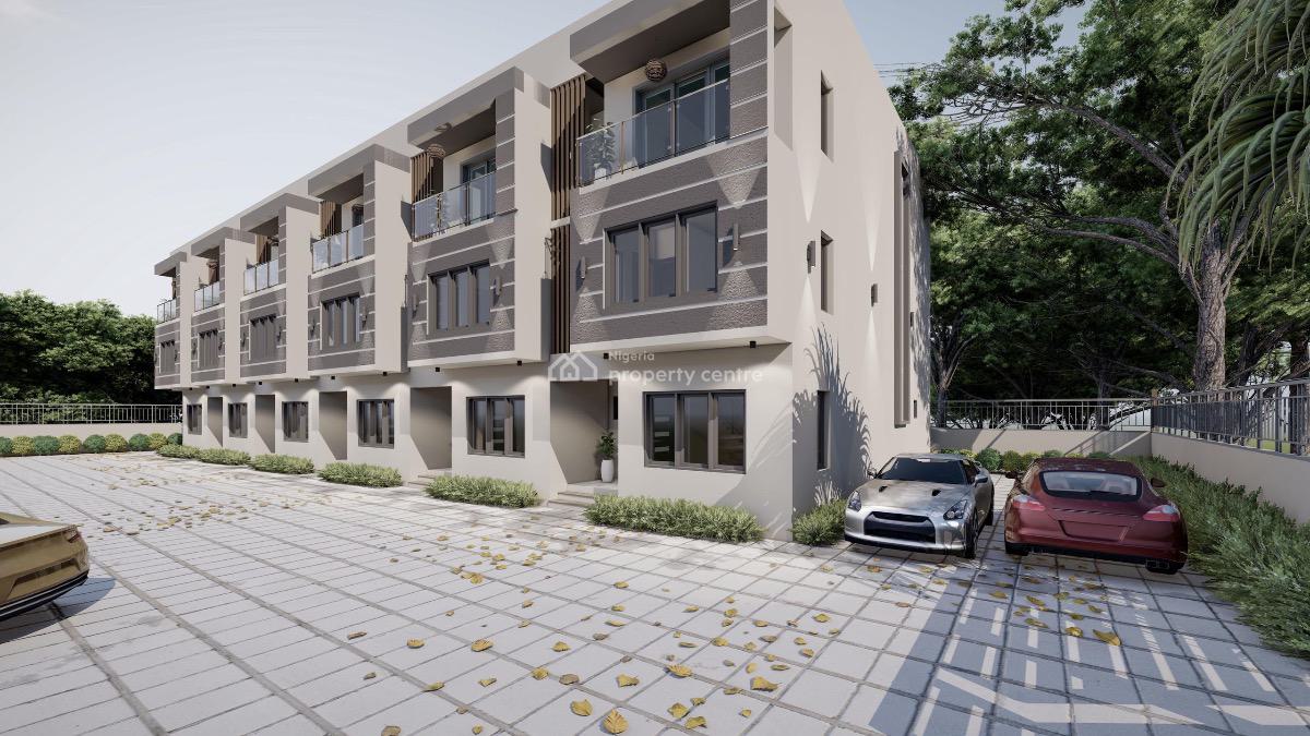 Luxury 4 Bedroom Terrace Duplex with Bq, By Gishiri, Katampe, Abuja, Terraced Duplex for Sale