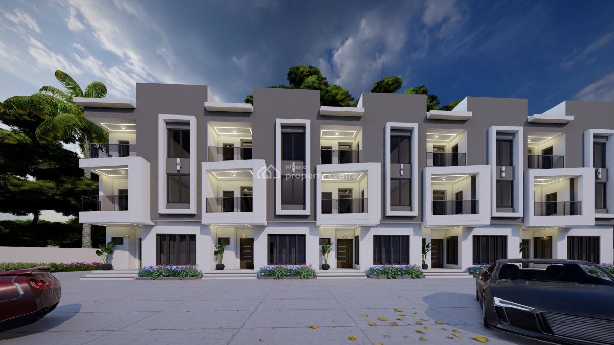 Luxury 4 Bedroom Terrace Duplex with Bq, By Gishiri, Katampe, Abuja, Terraced Duplex for Sale