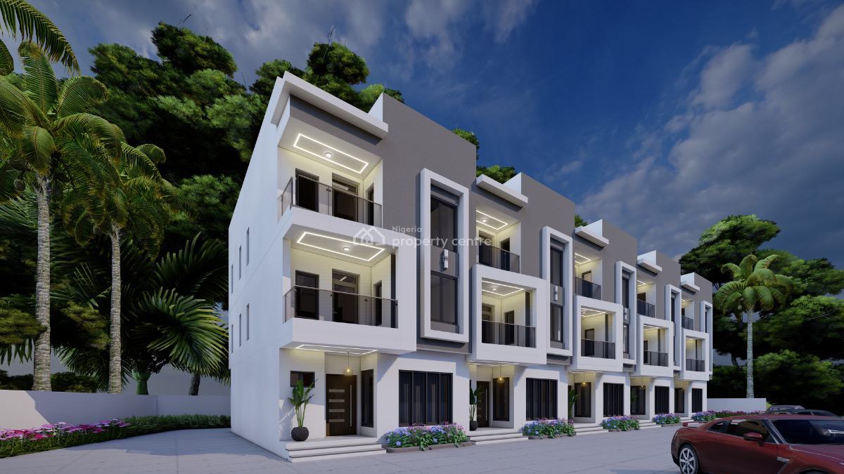 Luxury 4 Bedroom Terrace Duplex with Bq, By Gishiri, Katampe, Abuja, Terraced Duplex for Sale