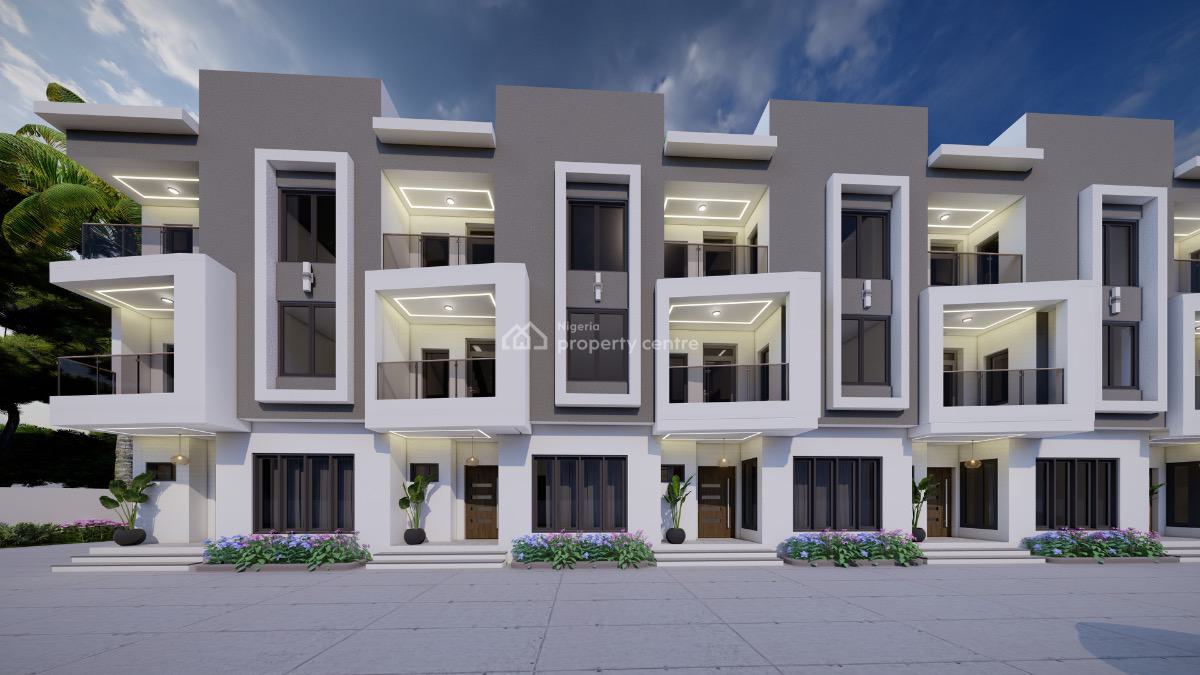 Luxury 4 Bedroom Terrace Duplex with Bq, By Gishiri, Katampe, Abuja, Terraced Duplex for Sale