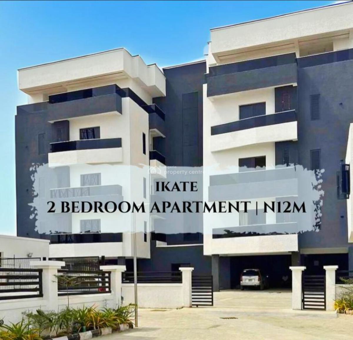 Modern 2-bedroom Serviced Apartment, Ikate, Lekki, Lagos, Flat / Apartment for Rent