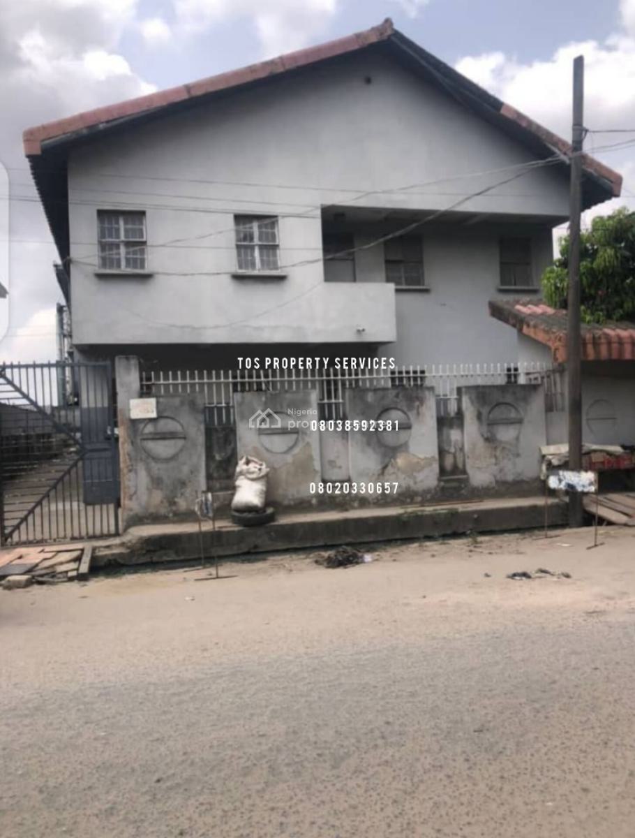 1 Storey Building Block of Flats, Alagomeji, Sabo, Yaba, Lagos, Block of Flats for Sale