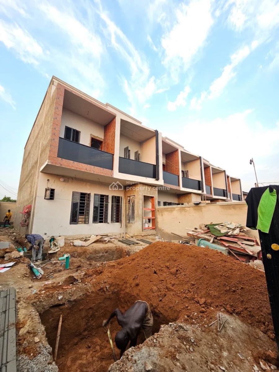 Self Compound 3 Bedroom Terraced Duplex Available, New Oko Oba, Ikeja, Lagos, Terraced Duplex for Sale