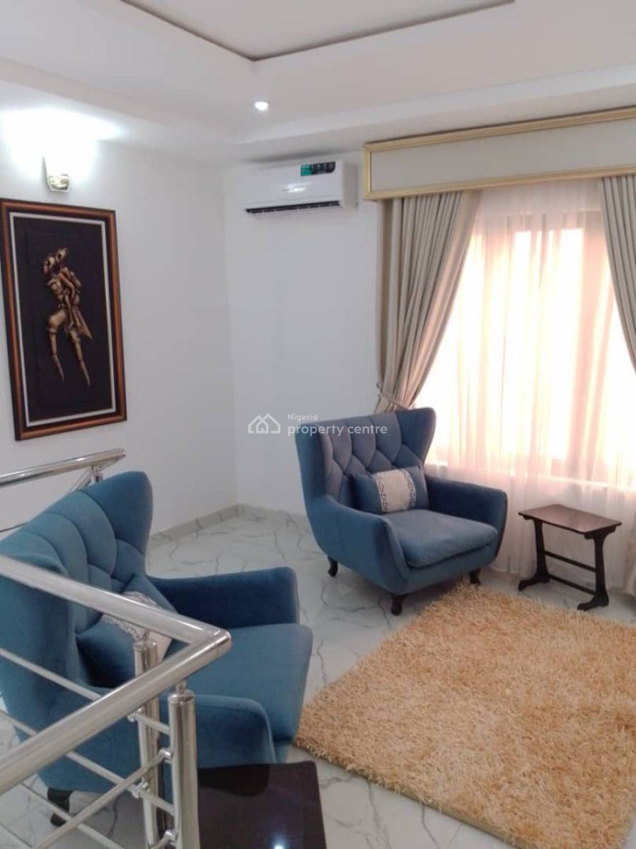 Serviced & Furnished 3 Bedroom Duplex with Bq, Allen, Ikeja, Lagos, Semi-detached Duplex for Rent