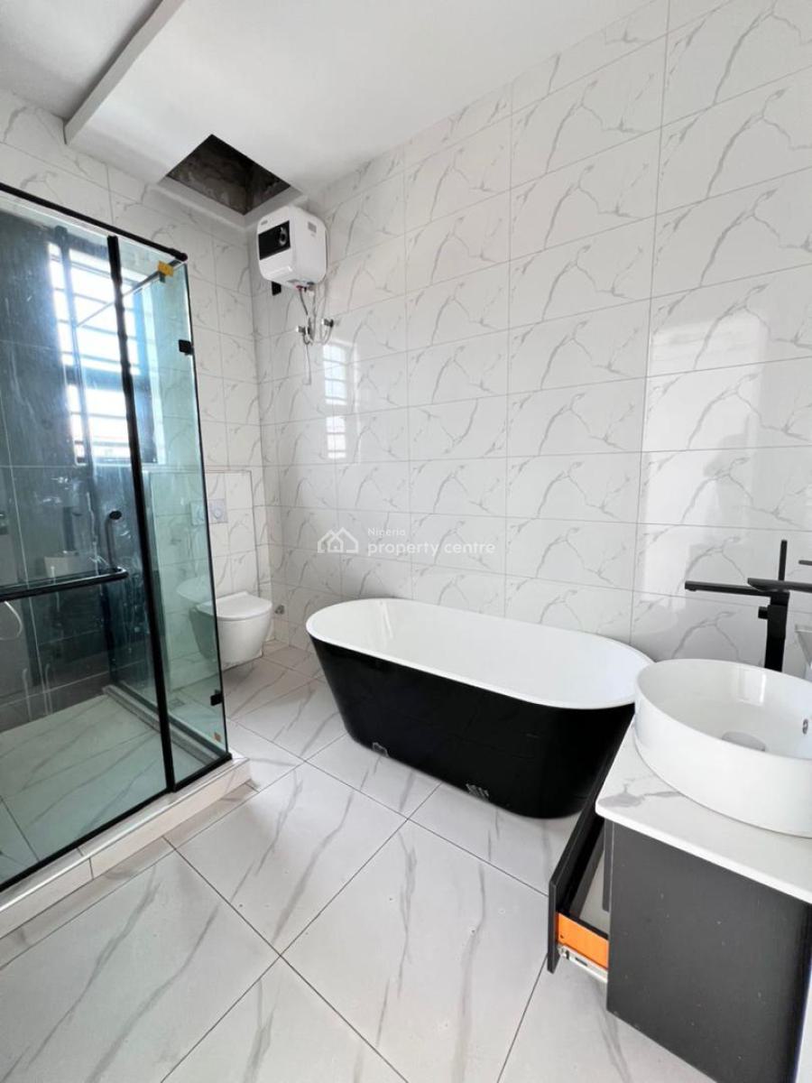 Luxury 4bedroom Semi Detached with Bq and Excellent Facilities, Sangotedo, Ajah, Lagos, Semi-detached Duplex for Rent