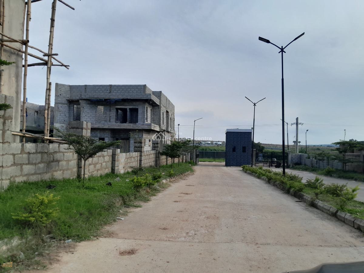 Solidly Built Carcass 5 Bedroom Duplex with Attached Boys Quarters, Maralago Lake Estate, Karsana, Abuja, Detached Duplex for Sale