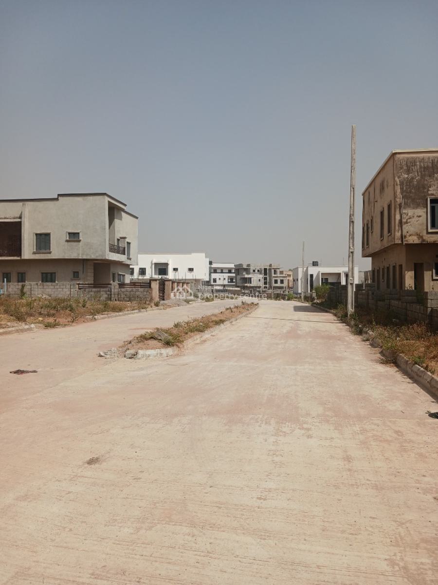 Solidly Built Carcass 5 Bedroom Duplex with Attached Boys Quarters, Maralago Lake Estate, Karsana, Abuja, Detached Duplex for Sale