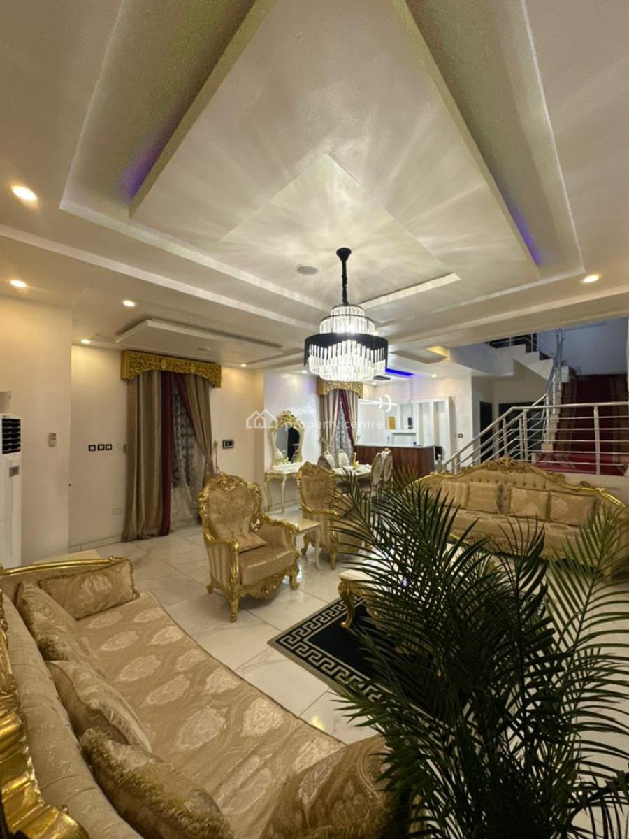 Fully Furnished 5-bedroom Duplex, Ikota, Lekki, Lagos, Detached Duplex for Rent