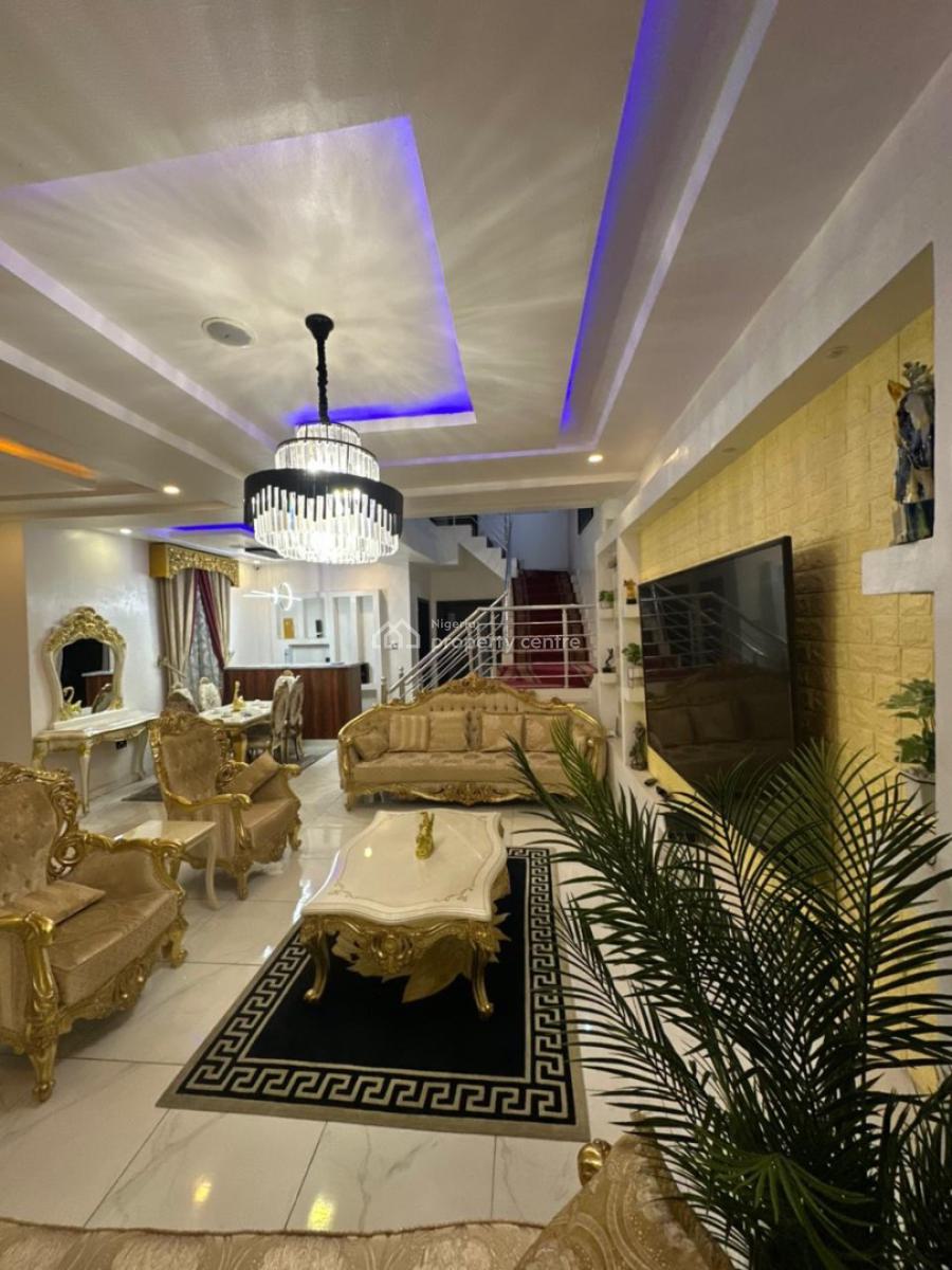 Fully Furnished 5-bedroom Duplex, Ikota, Lekki, Lagos, Detached Duplex for Rent