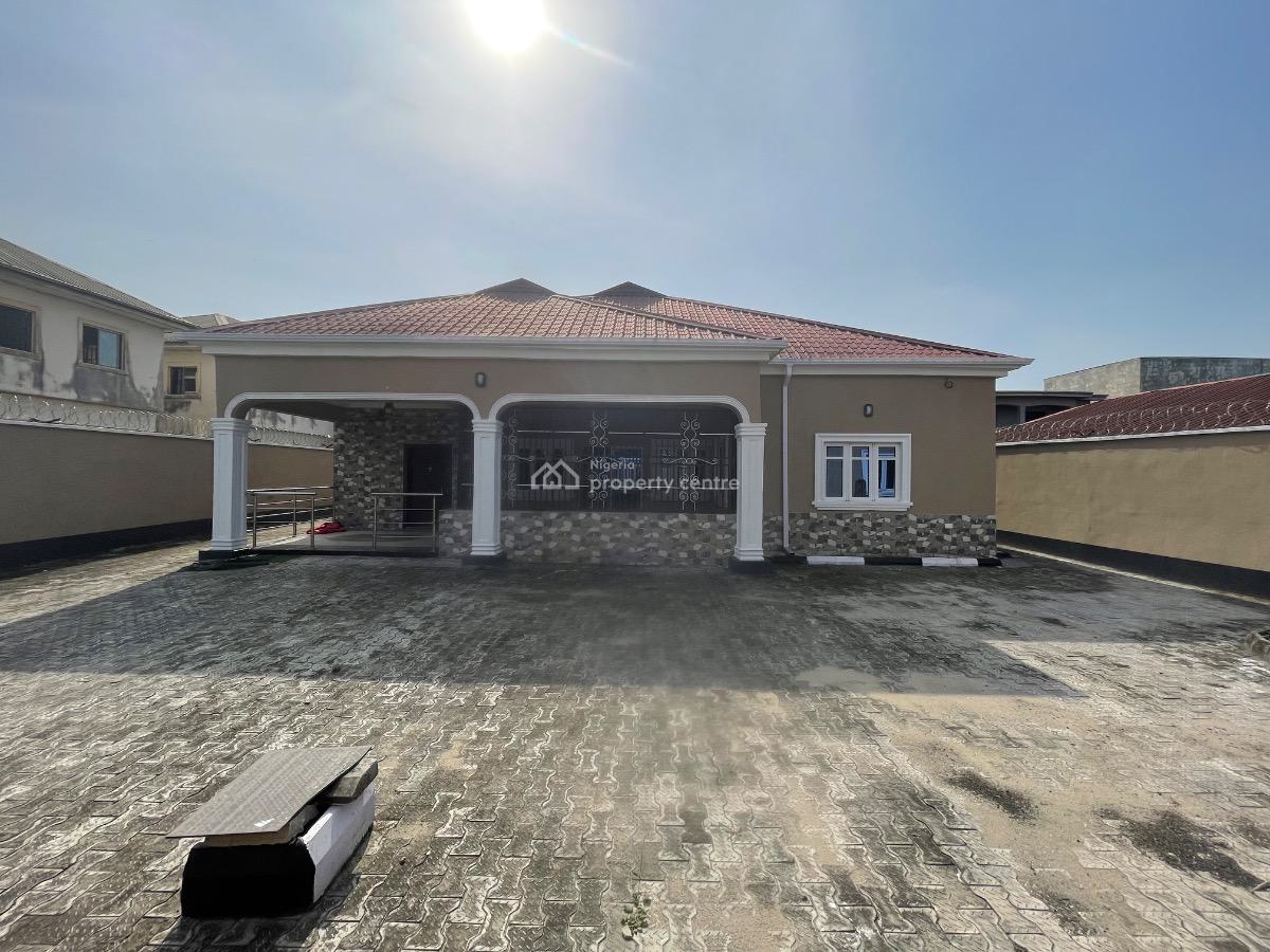 Fully Detached 4 Bedroom Bungalow with Bq and Security House, Elemoro Palace, Bogije, Ibeju Lekki, Lagos, Detached Bungalow for Rent