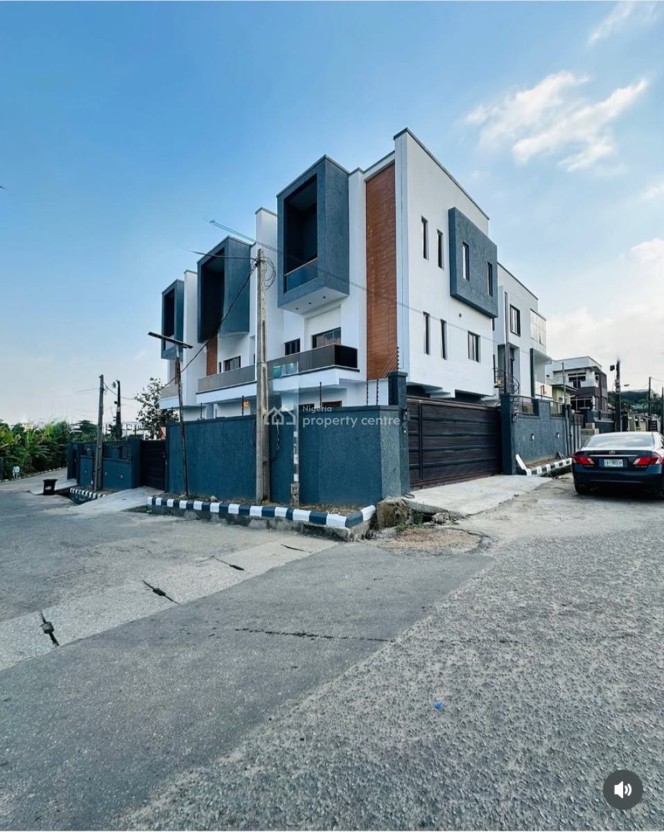 Lovely Built 4 Bedrooms Terraced Duplex with Bq, Adeniyi Jones, Ikeja, Lagos, Terraced Duplex for Sale