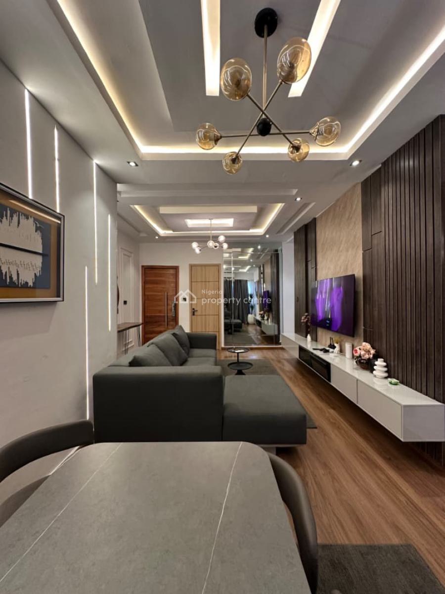 Luxury Beach View 2 Bedroom Apartment with Swimming Pool, Gym and Ps4, Ikate Elegushi, Lekki, Lagos, Flat / Apartment Short Let