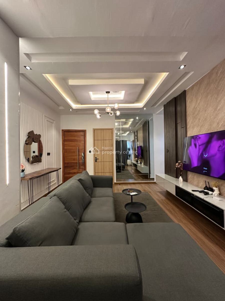 Luxury Beach View 2 Bedroom Apartment with Swimming Pool, Gym and Ps4, Ikate Elegushi, Lekki, Lagos, Flat / Apartment Short Let