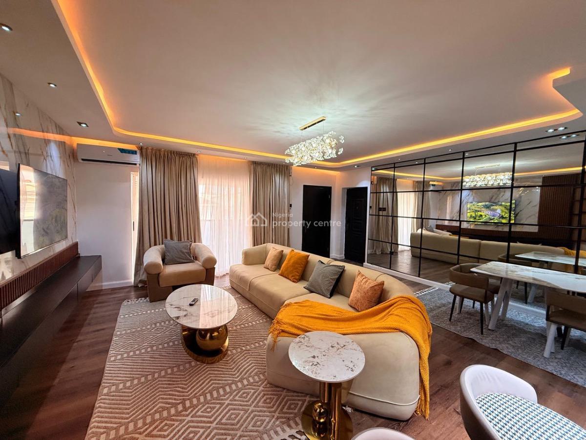 Brand New Luxury 2 Bedrooms City View Apartment Gym, Ps5 and Snooker, Ikate Elegushi, Lekki, Lagos, Flat / Apartment Short Let