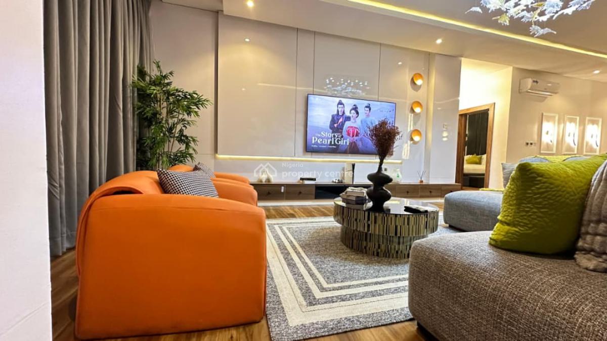 Brand New Luxury 2 Bedrooms City View Apartment Gym, Ps5 and Snooker, Ikate Elegushi, Lekki, Lagos, Flat / Apartment Short Let