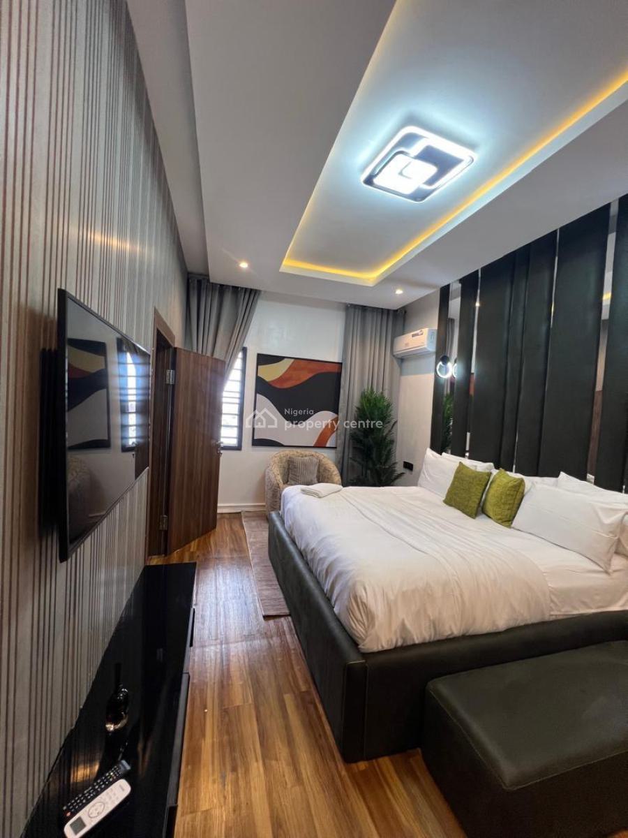 Brand New Luxury 2 Bedrooms City View Apartment Gym, Ps5 and Snooker, Ikate Elegushi, Lekki, Lagos, Flat / Apartment Short Let