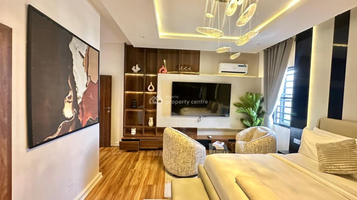 Brand New Luxury 2 Bedrooms City View Apartment Gym, Ps5 and Snooker, Ikate Elegushi, Lekki, Lagos, Flat / Apartment Short Let