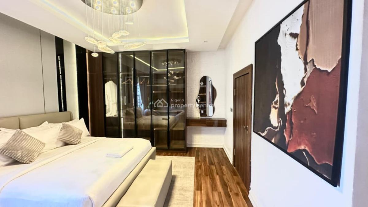 Brand New Luxury 2 Bedrooms City View Apartment Gym, Ps5 and Snooker, Ikate Elegushi, Lekki, Lagos, Flat / Apartment Short Let