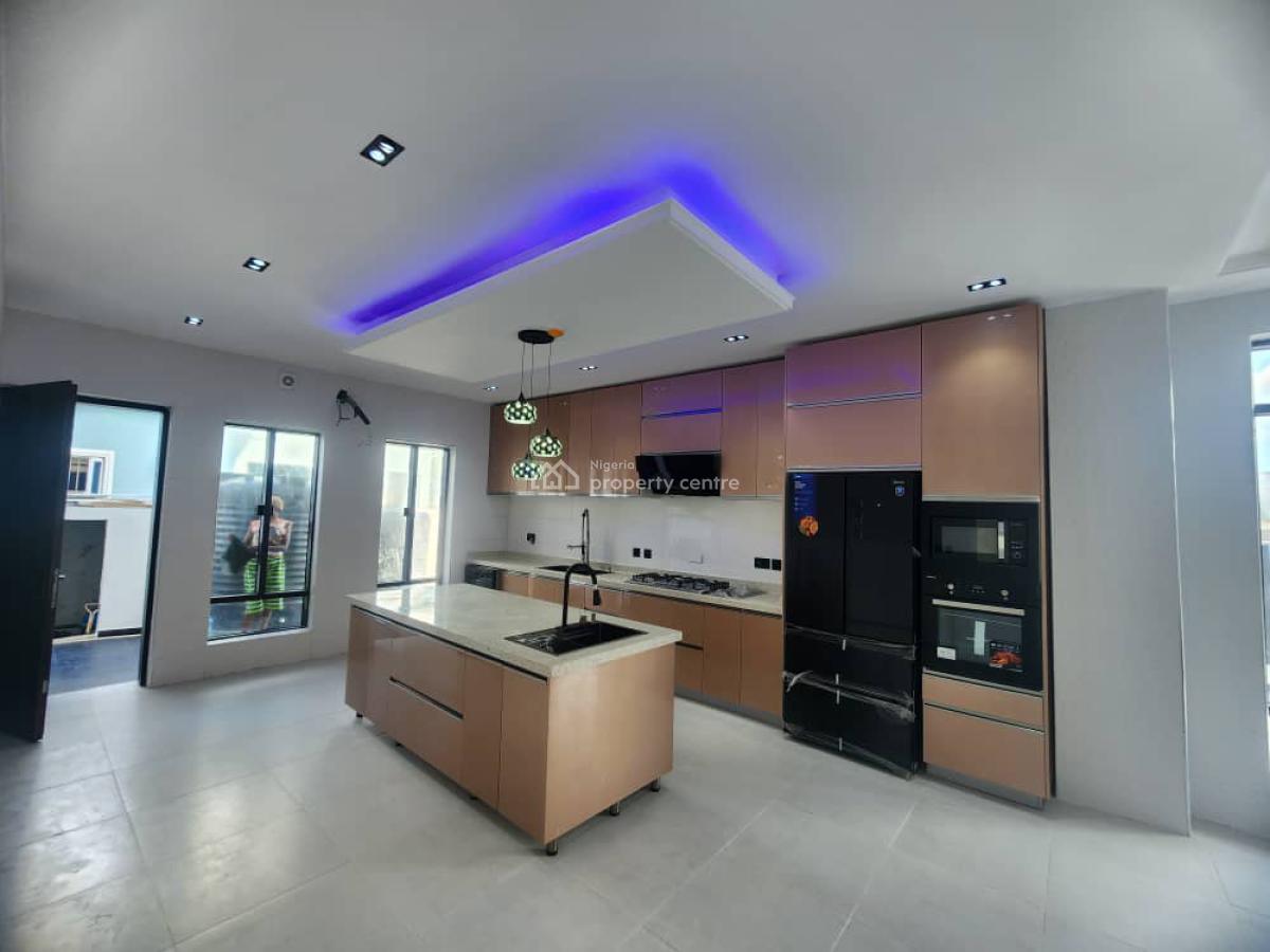Exquisite 5 Bedrooms House, Pinnock Beach Estate, Osapa, Lekki, Lagos, Detached Duplex for Rent