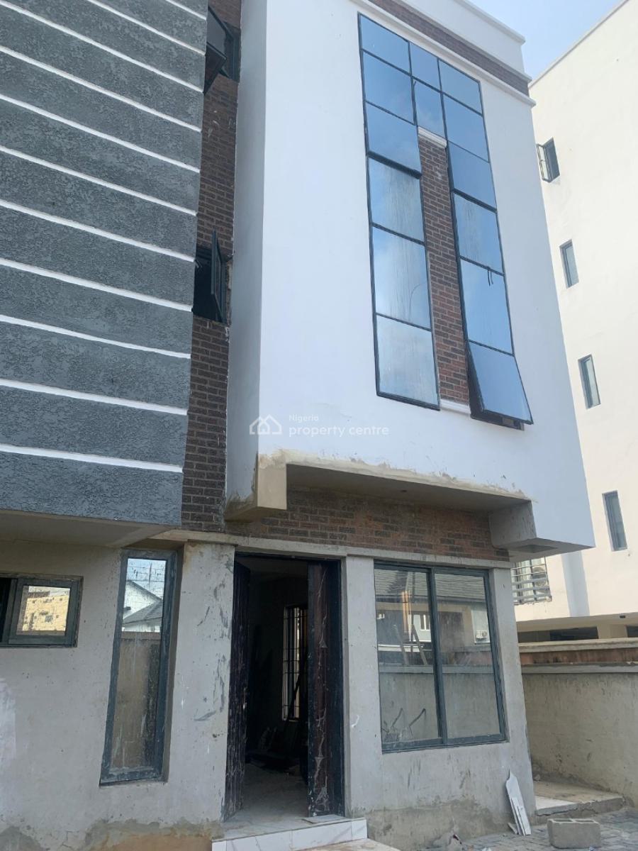 Spacious 4 Bedrooms Semi Detached Duplex with a Room Bq, Lekki, Lagos, Semi-detached Duplex for Rent