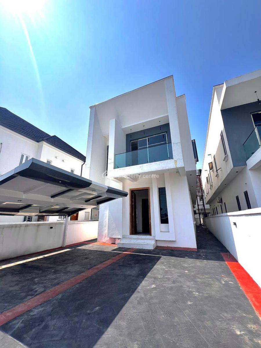 Stunning 5 Bedroom Duplex with a Bq, Osapa, Lekki, Lagos, House for Sale