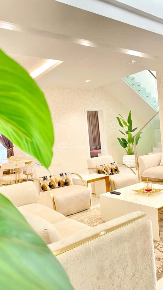 5 Bedrooms Fully Detached with Sea View, Swimming Pool, Gym and Snooke, Pinnock Beach Estate, Osapa, Lekki, Lagos, House Short Let