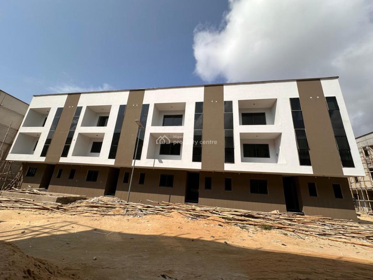 Exqusite 4 Bedroom Terraced Duplex with a Bq, Lekki Foreshore Estate, Lekki Phase 1, Lekki, Lagos, Flat / Apartment for Sale
