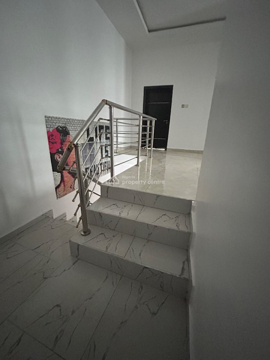 Newly Renovated 4 Bedroom Semi Detached Duplex with a Bq with Ac, Osapa, Lekki, Lagos, Semi-detached Duplex for Rent