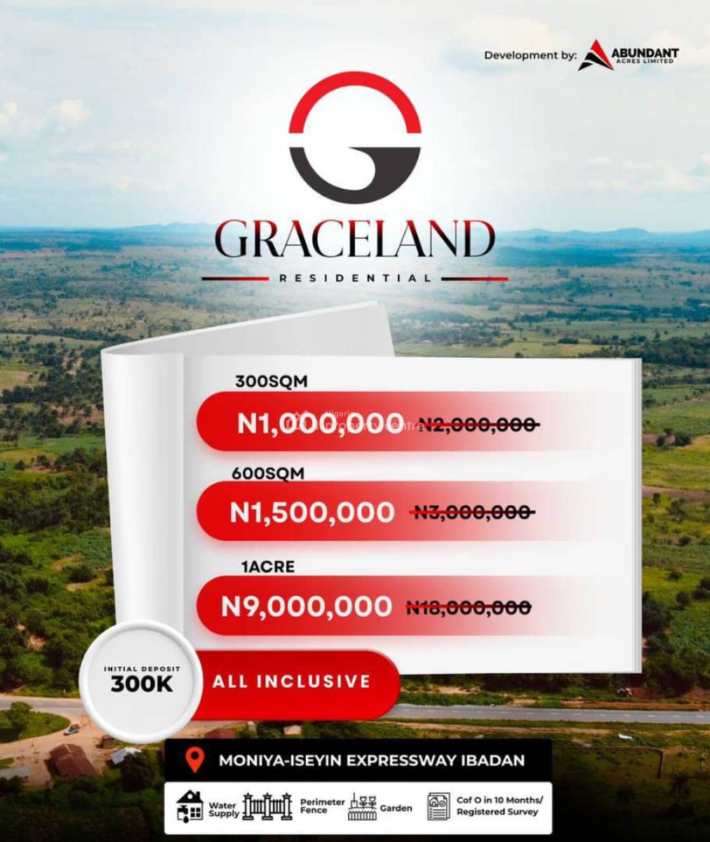 Buy Land. Build Wealth., Graceland Residential, Moniya, Ibadan, Oyo, Residential Land for Sale