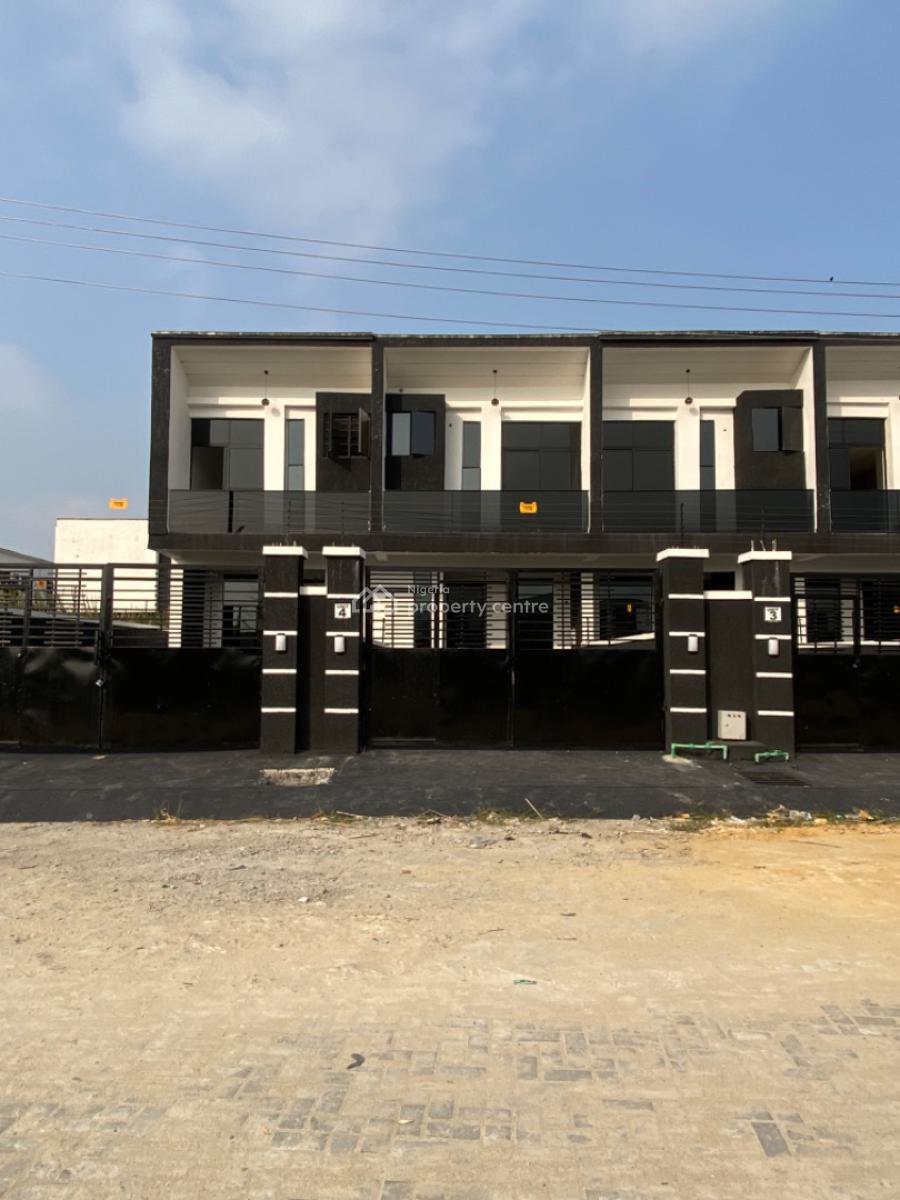 Bran New 4 Bedrooms, Residential Or Commercial, Mobil Road Axis, Ikota, Lekki, Lagos, Semi-detached Duplex for Rent