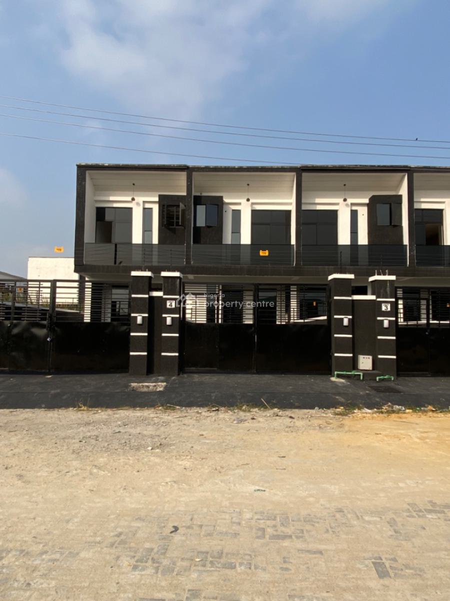 Bran New 4 Bedrooms, Residential Or Commercial, Mobil Road Axis, Ikota, Lekki, Lagos, Semi-detached Duplex for Rent