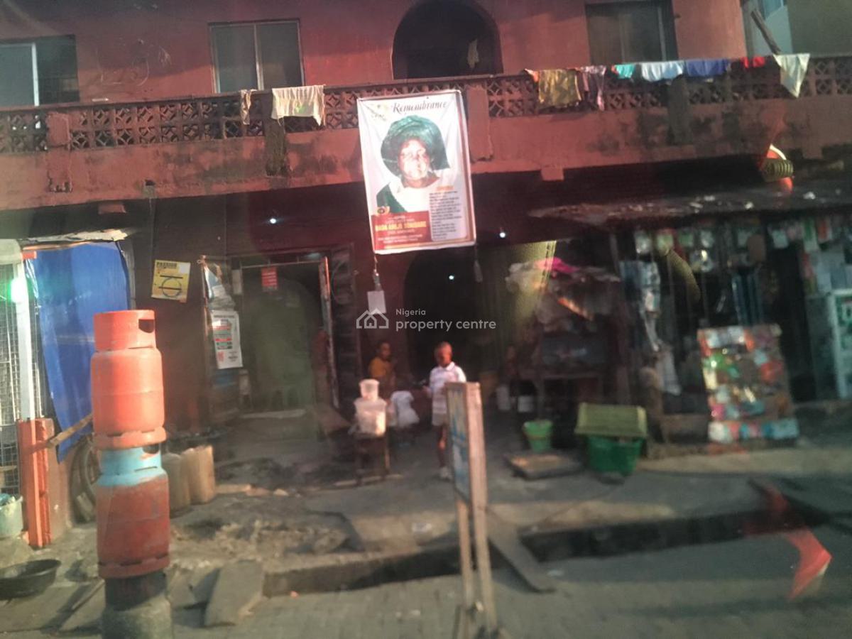 a One Storey Building Sitting on a Full Plot, Sanusi Street, Ijesha, Surulere, Lagos, Block of Flats for Sale