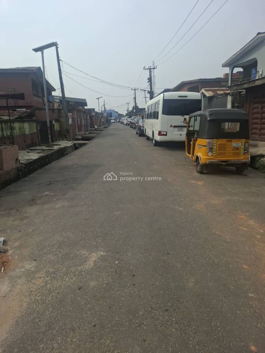 a Full Plot of Land with a Demolishable Bungalow on It, Ogba, Ikeja, Lagos, Land for Sale