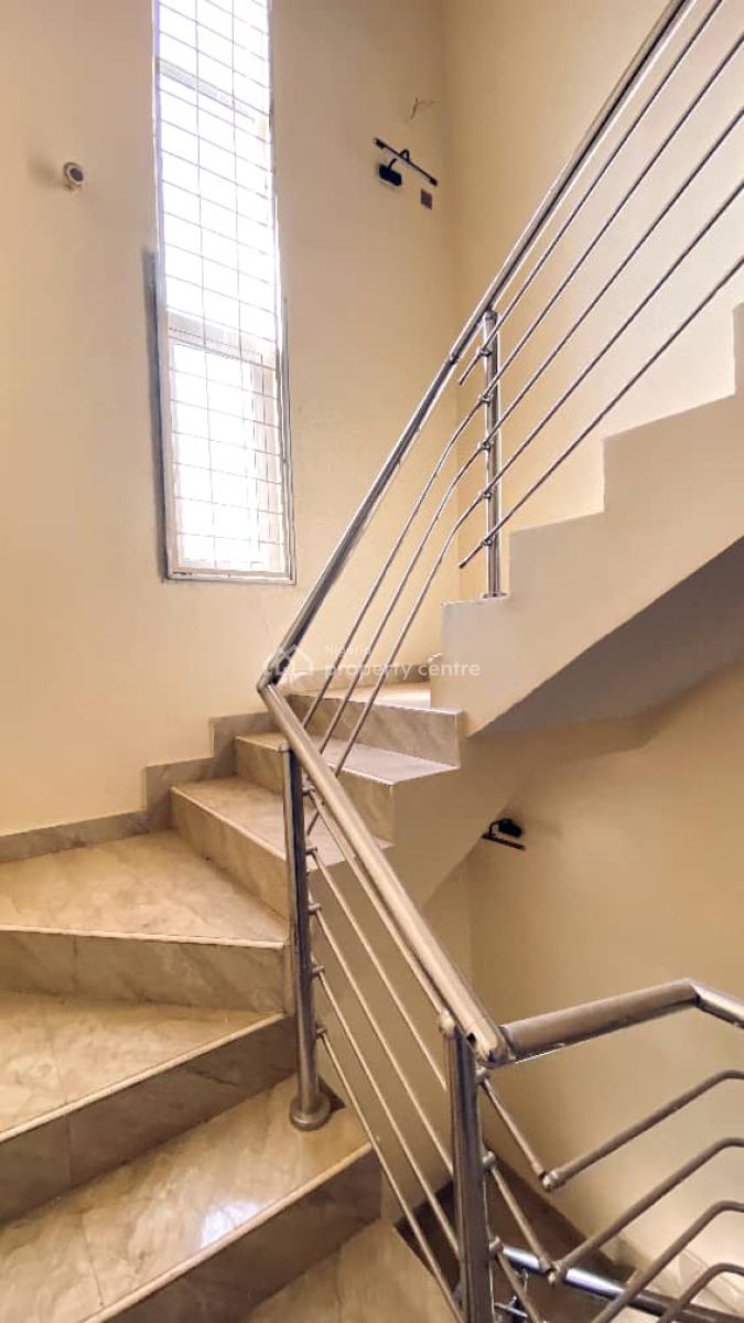 a Good Spacious & Serviced 5-bedroom Terrace Duplex + 1 Bq, Diplomatic Zone, Katampe Extension, Katampe, Abuja, Terraced Duplex for Rent